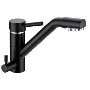 Robinet mitigeur 3 voies - Samoa - Noir Robinet mitigeur 3 voies - Samoa - Noir